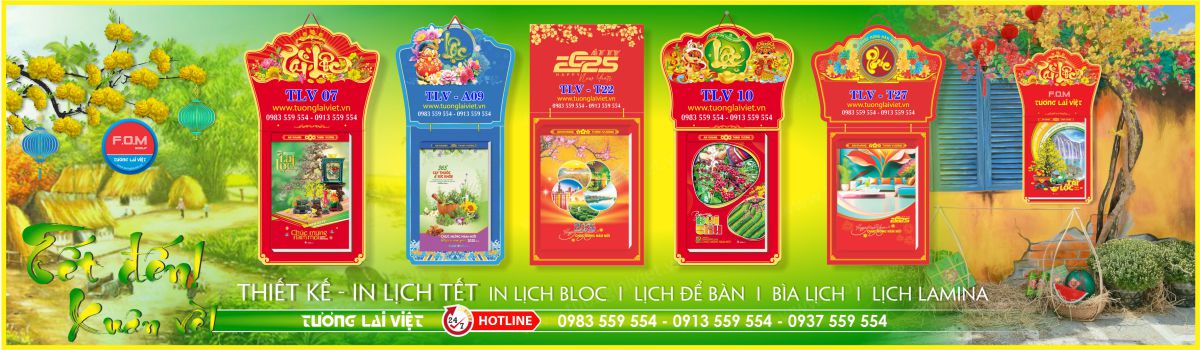 In Lịch Bloc Khổ Đại 20x30
