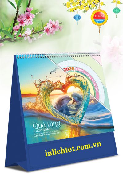Lịch Bàn Đứng Quà Tặng Cuộc Sống