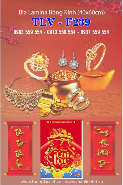 Lịch Gỗ Laminate Tiệm Vàng Trang Sức