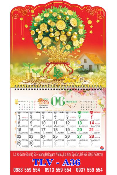 Lịch lò xo giữa bộ số Lộc kim tiền