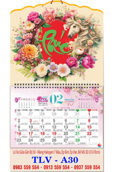 Lịch lò xo giữa bộ số Phúc xanh